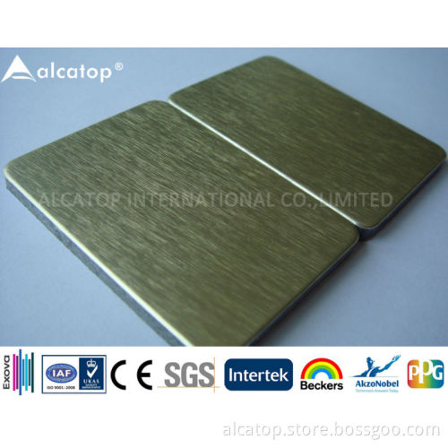 2014 hot selling brushed acp